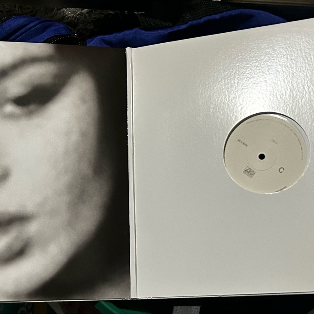 Vinyl Record with Artistic Cover